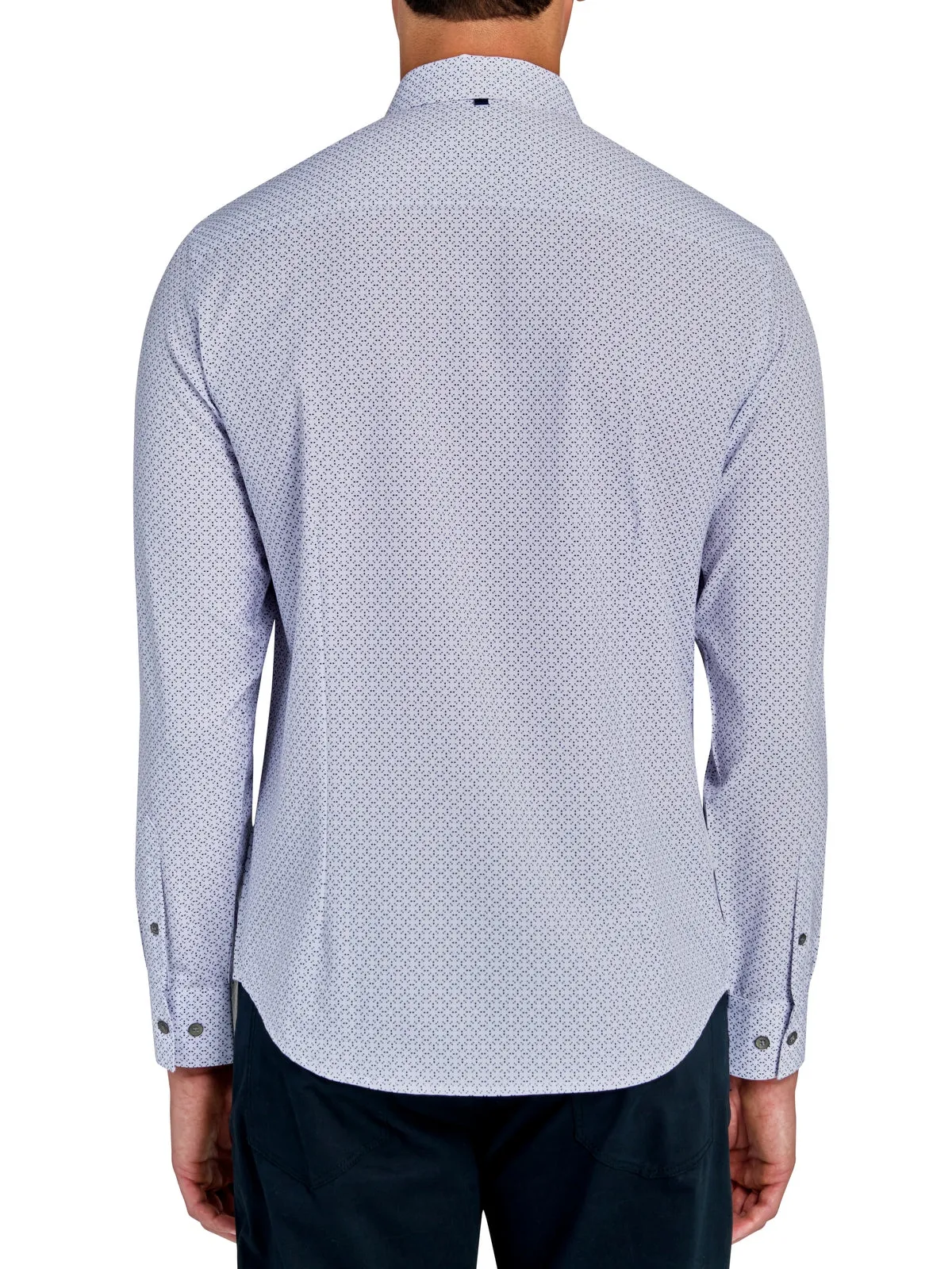 Abstract Speckles Long Sleeve Shirt