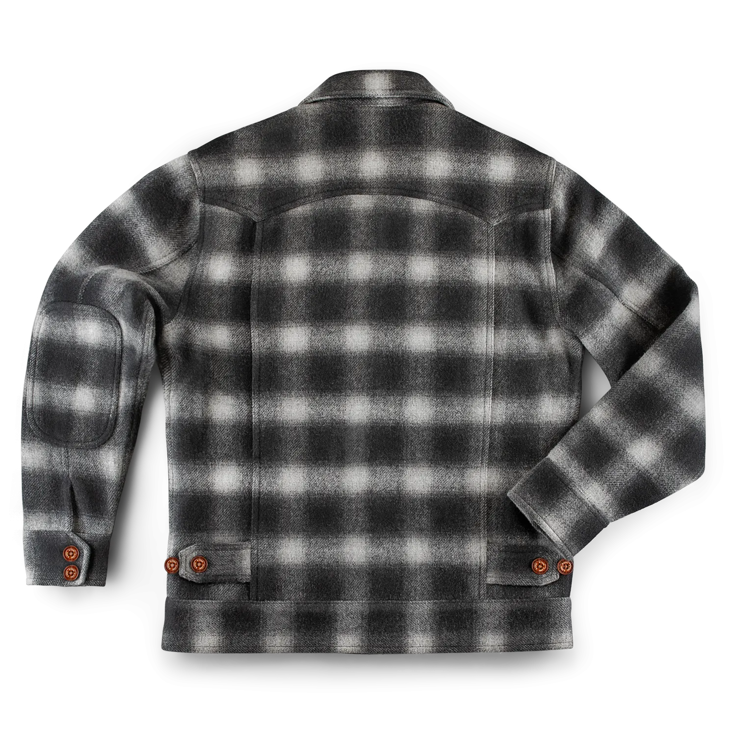 &SONS Cab Coat Grey Check