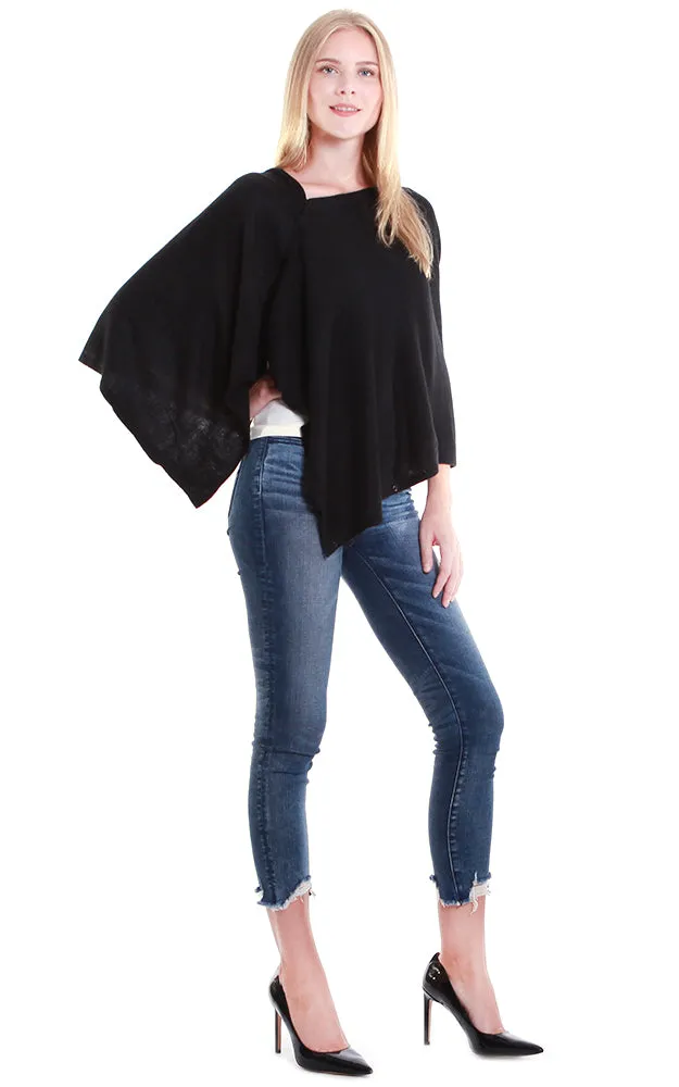 AO523 Multi-Way Scarf Poncho