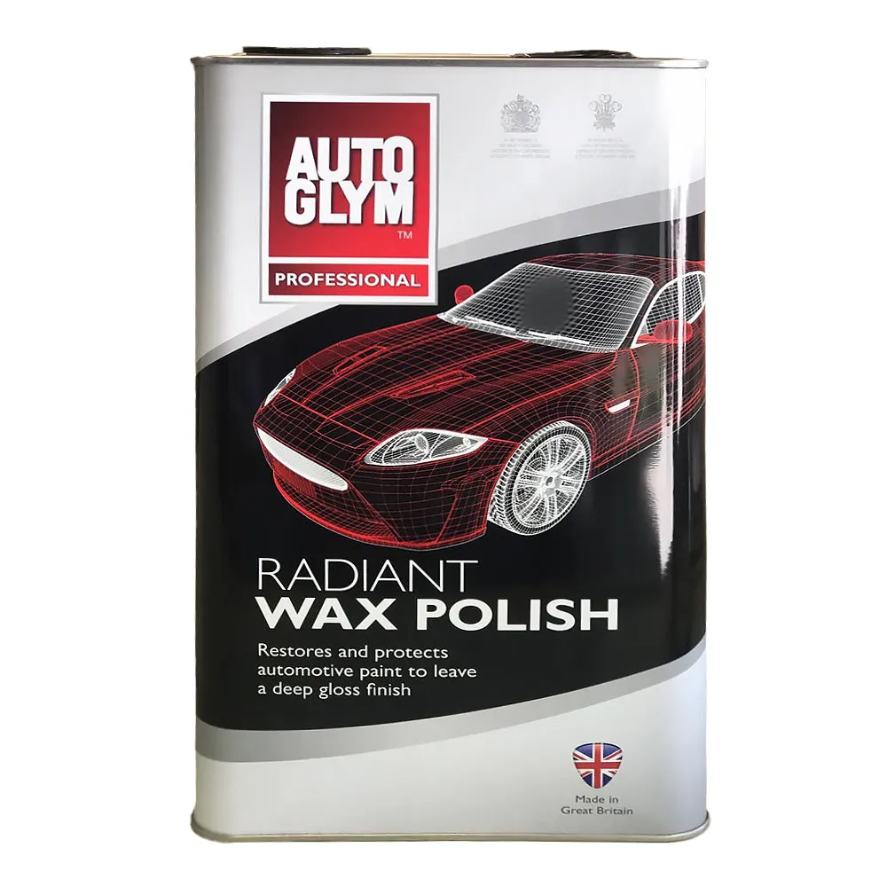 AUTOGLYM Car Automotive Radiant Wax Polish High Depth Gloss 5L AUTRW5