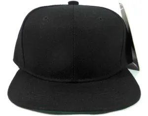 Baby and Children's SnapBack Hat in Black