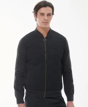 Barbour -  Essential Quilted Zip-Thru Jacket, Charcoal Marl