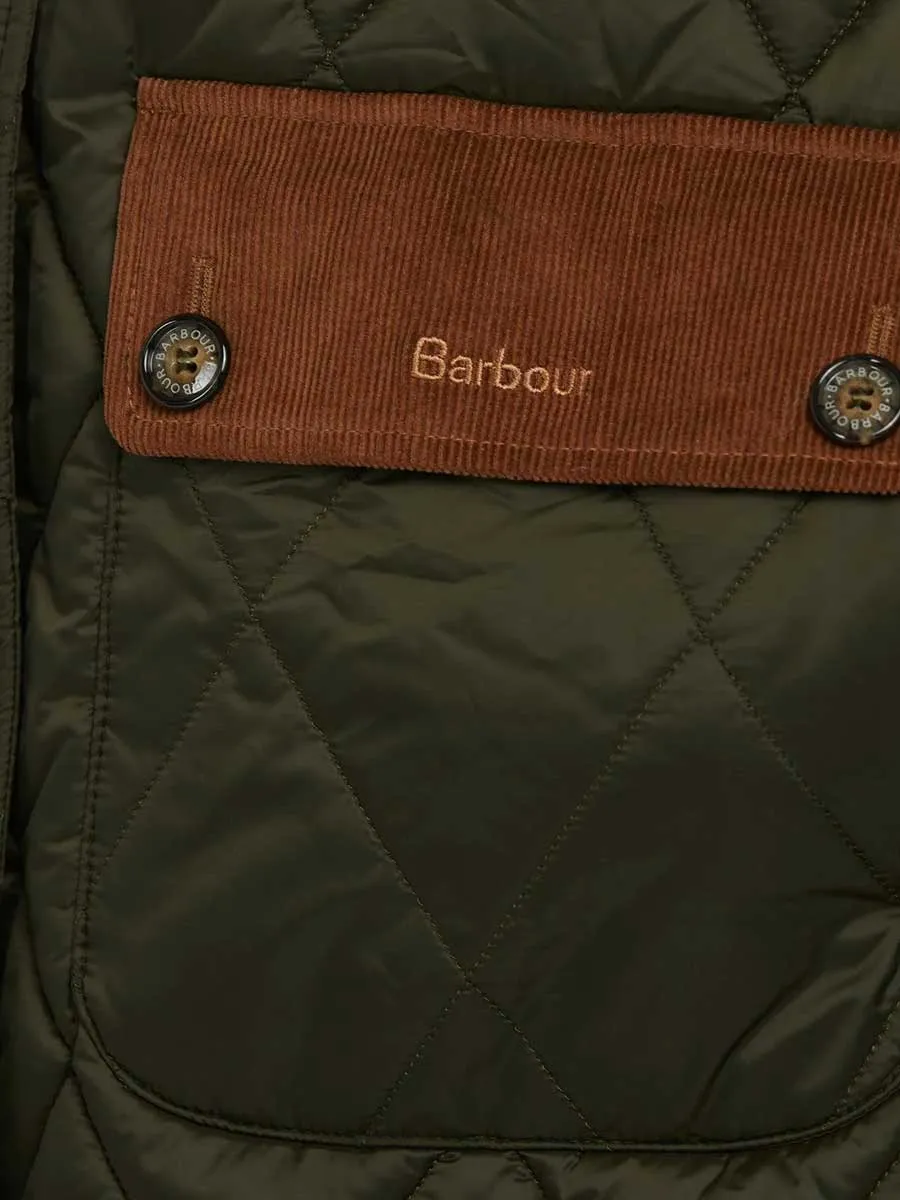 BARBOUR Ladies Mickley Quilted Jacket - Sage - Sizes: UK 14