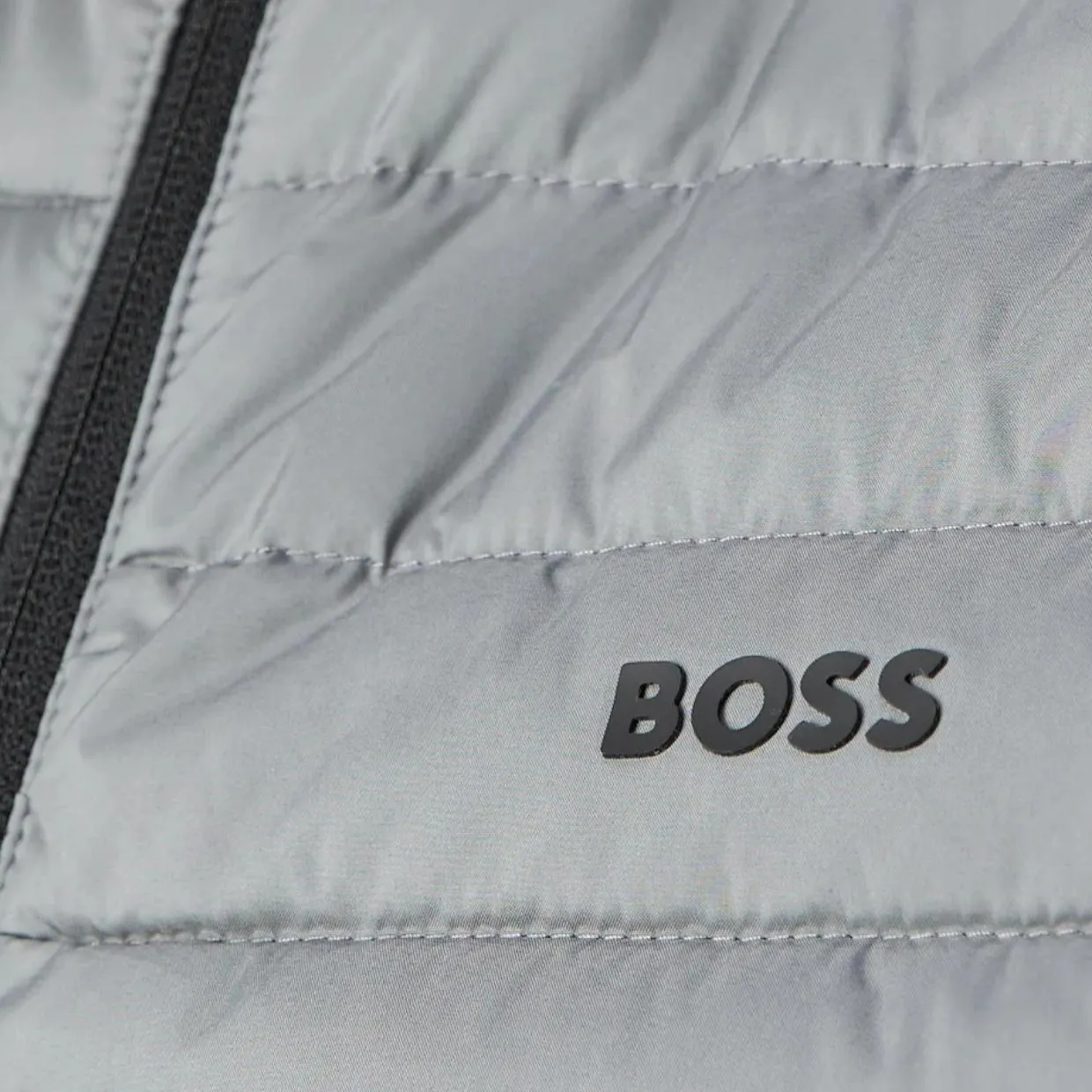 BOSS V-Thor 2 Quilted Dark Grey Gilet