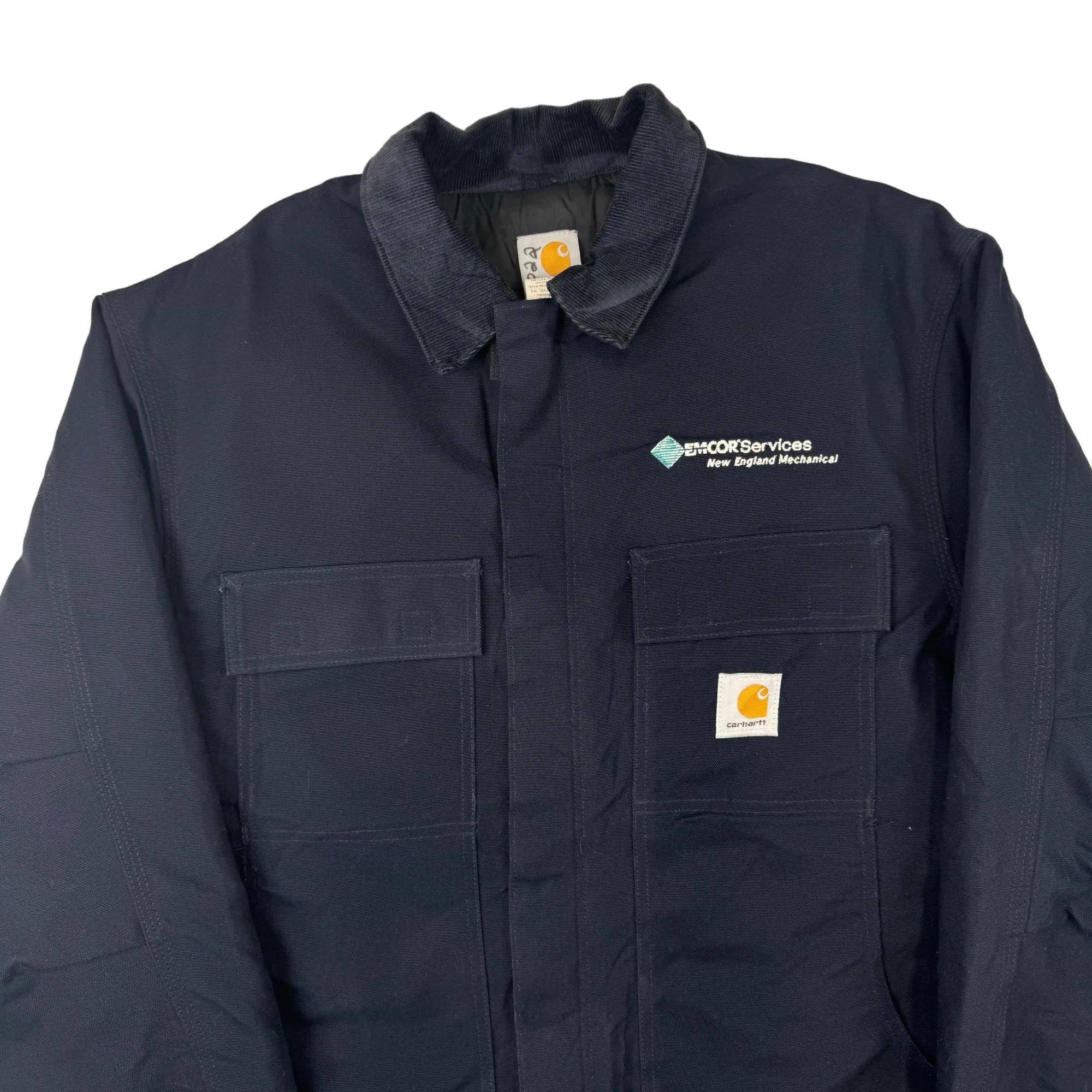 Carhartt Quilted Lined Artic Canvas Jacket Navy