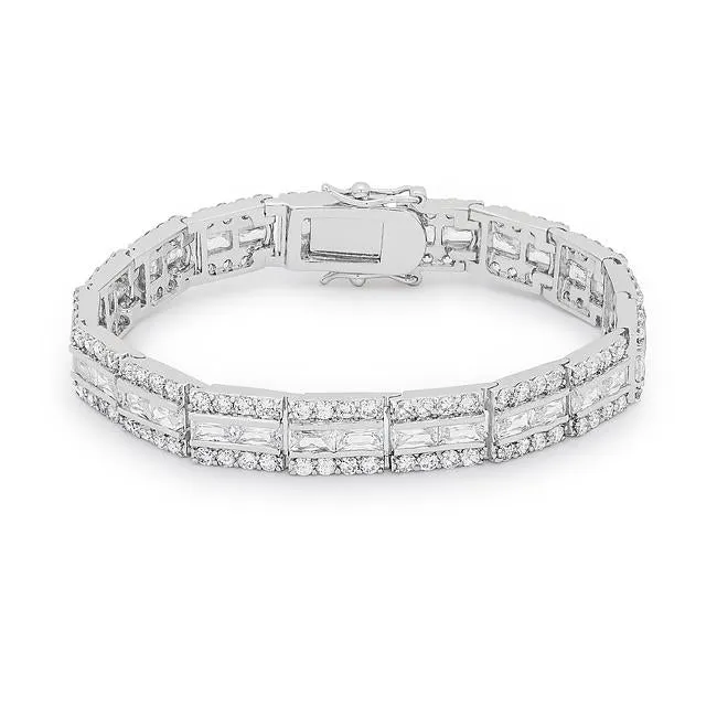 Chante Clear Radiant Tennis Bracelet - 7.25in | 32ct