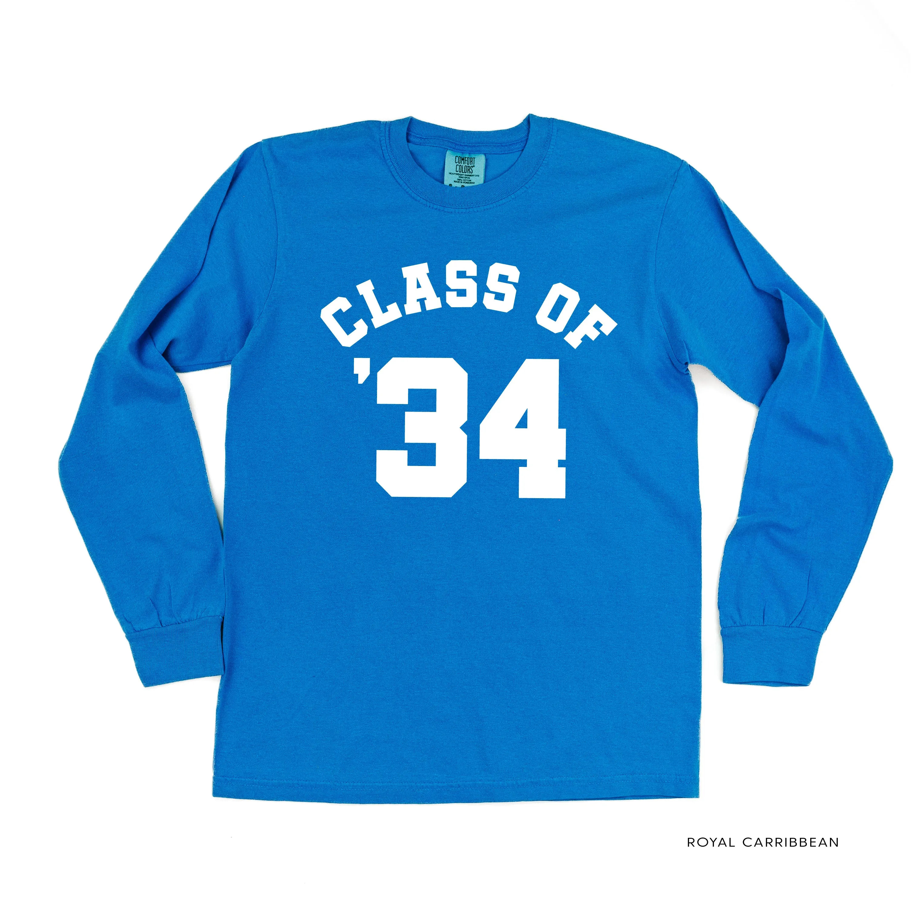 CLASS OF '34 - LONG SLEEVE COMFORT COLORS TEE