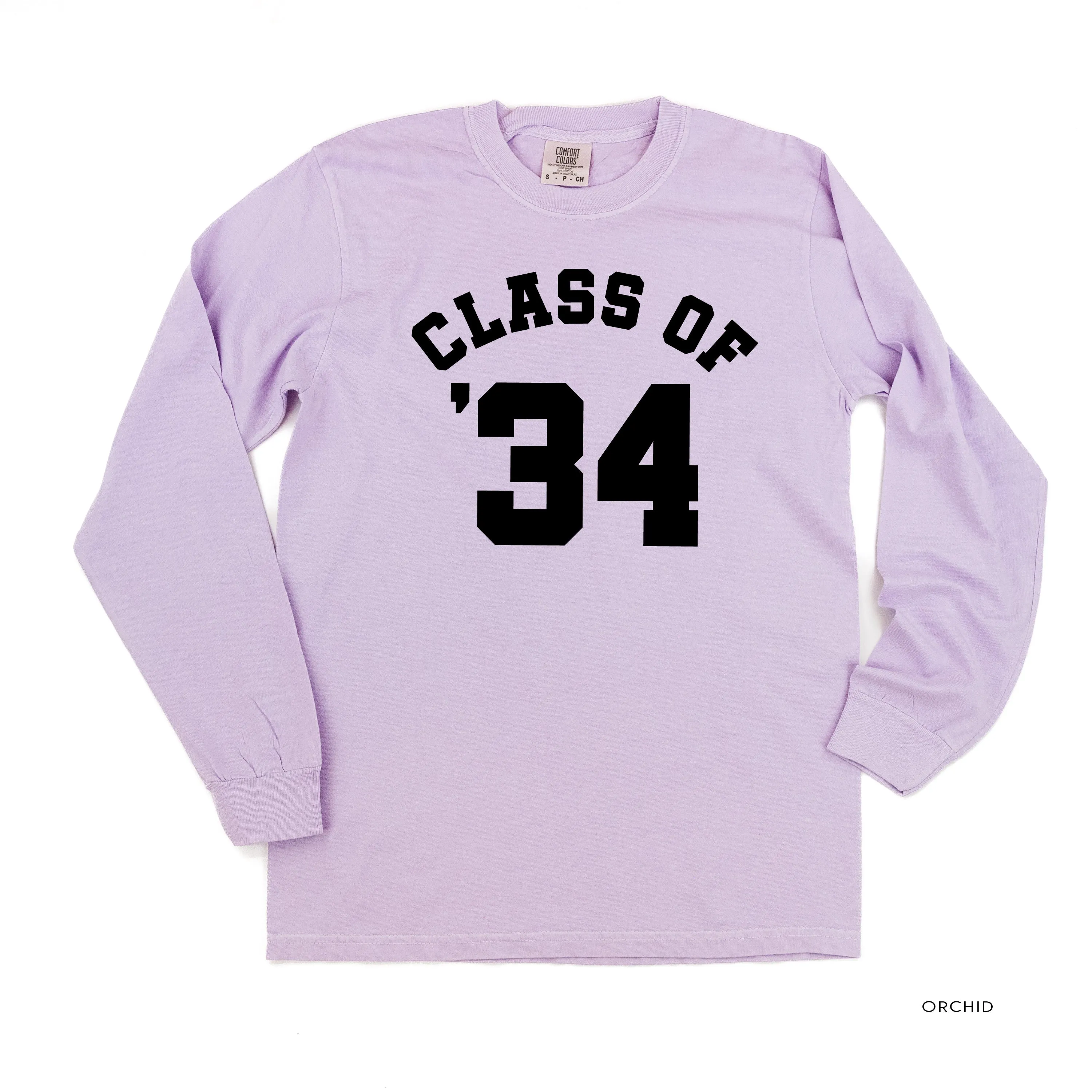 CLASS OF '34 - LONG SLEEVE COMFORT COLORS TEE