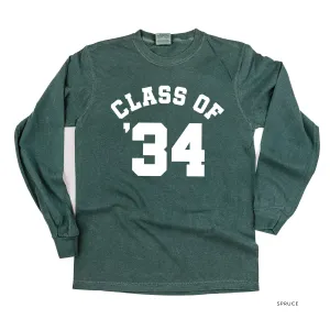 CLASS OF '34 - LONG SLEEVE COMFORT COLORS TEE