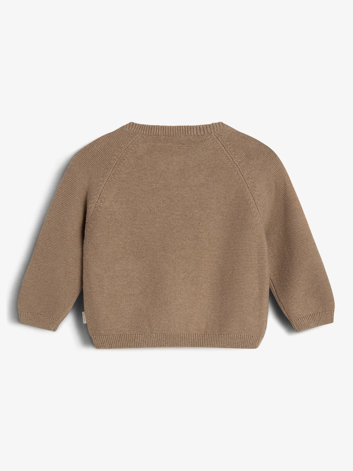 Cotton Knit Jumper - Little - Beige Melange