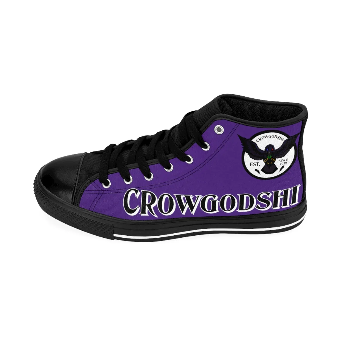 Crowgodshi High-Tops, PURPLE