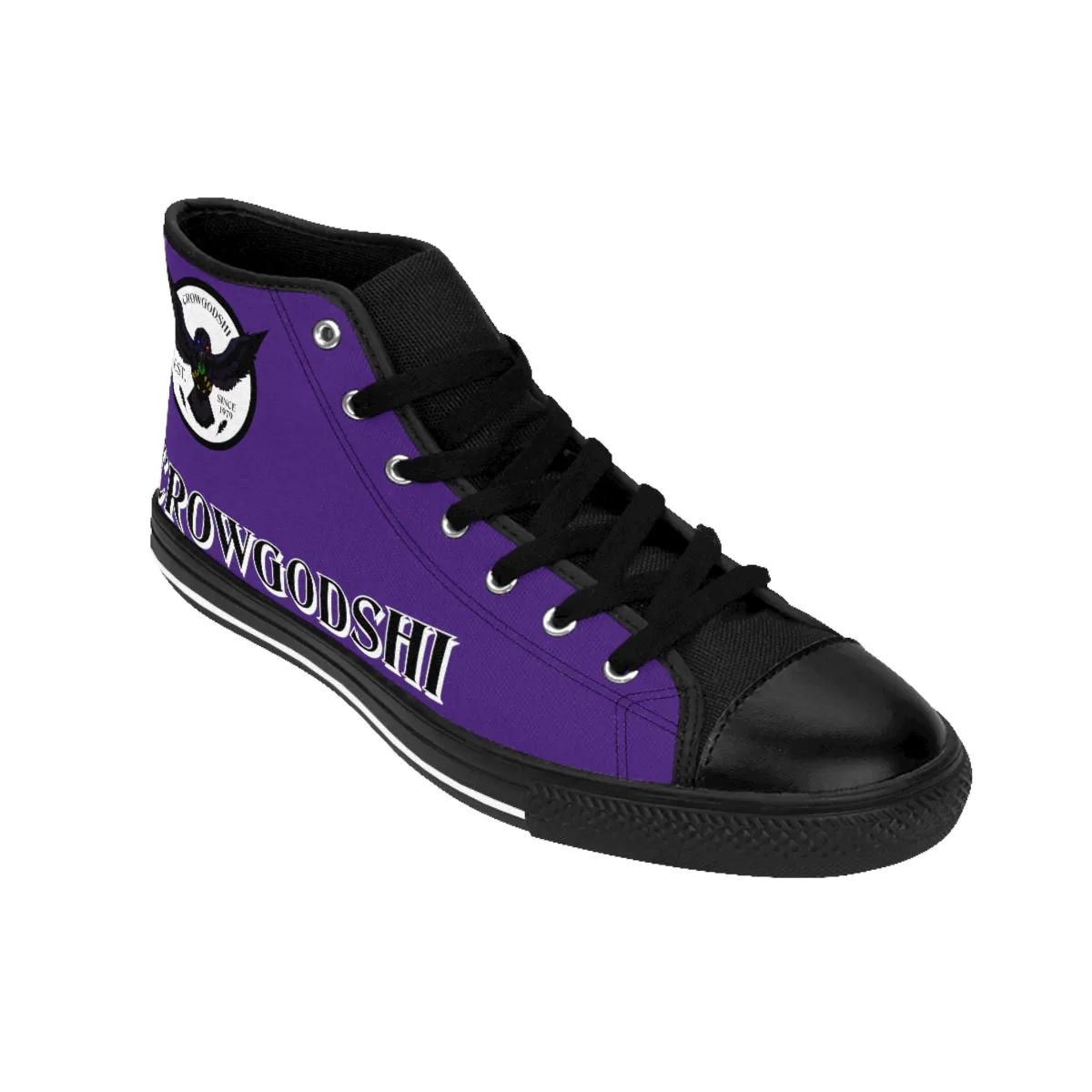 Crowgodshi High-Tops, PURPLE