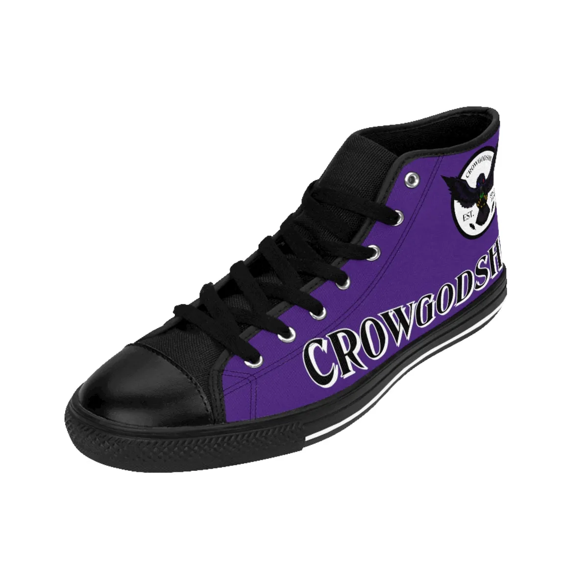 Crowgodshi High-Tops, PURPLE