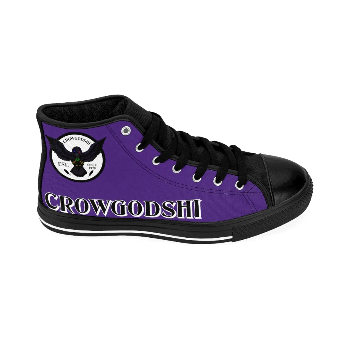 Crowgodshi High-Tops, PURPLE