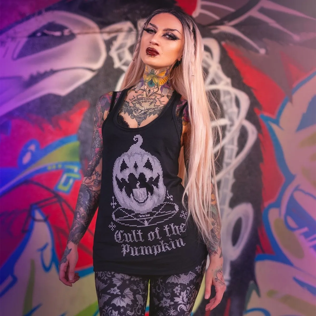 Cult Of The Pumpkin Racerback Tank Top