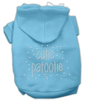 Cutie Patootie Rhinestone Hoodies Baby Blue XL (16)