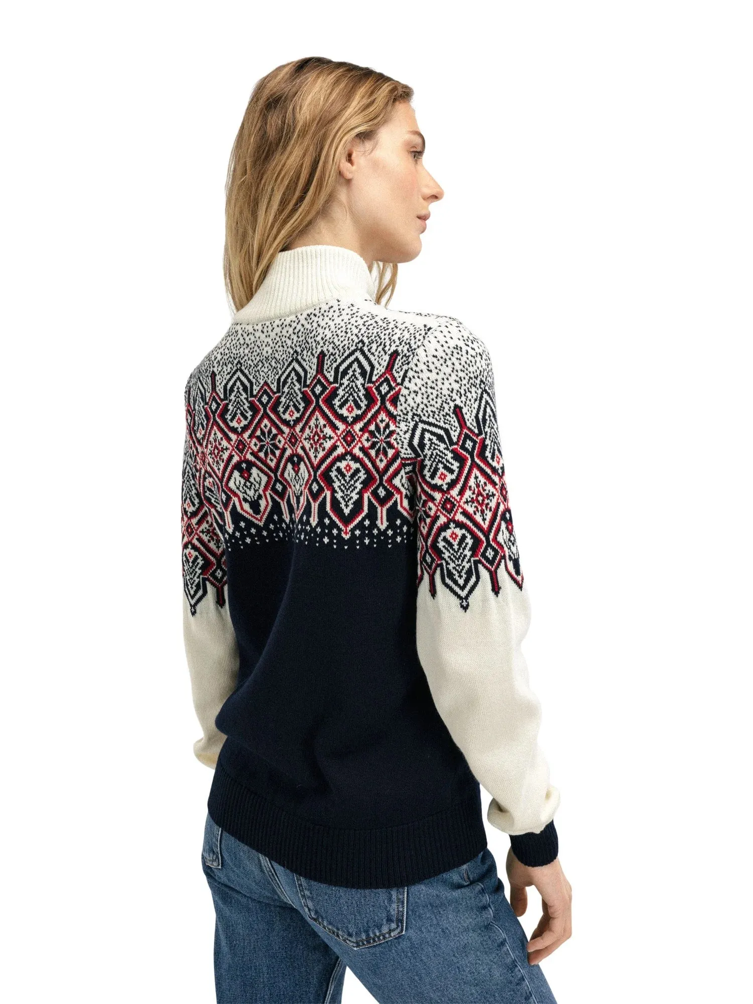 Dale of Norway | Winterland Sweater | Women's | Navy/Off White/Raspberry