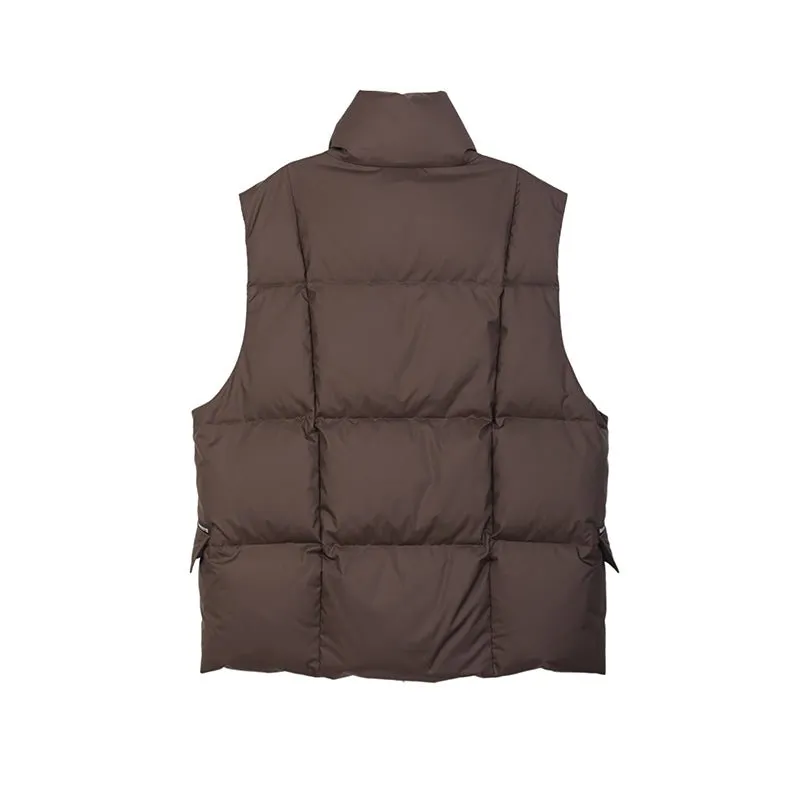 Dark Brown Down Vest