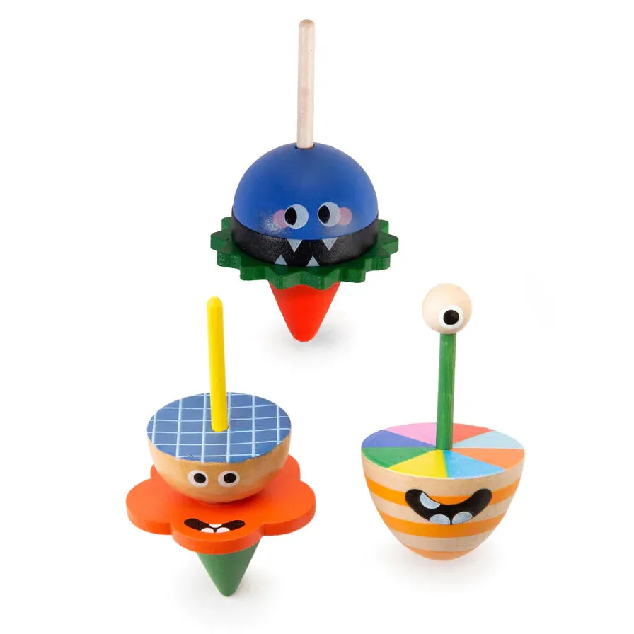 Dizzy Monster Spinning Tops