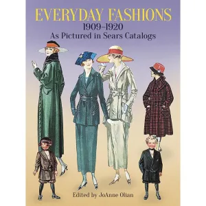 Dover Book: Everyday Fashions 1909-1920 Paperback