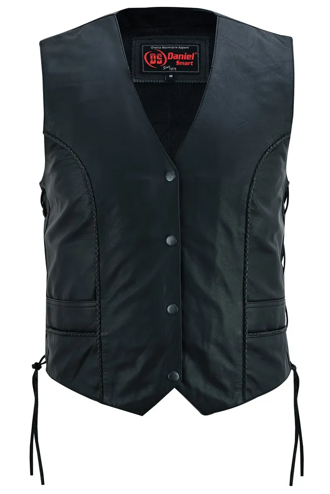 DS223 Women's Ultra-Thin Braided Vest