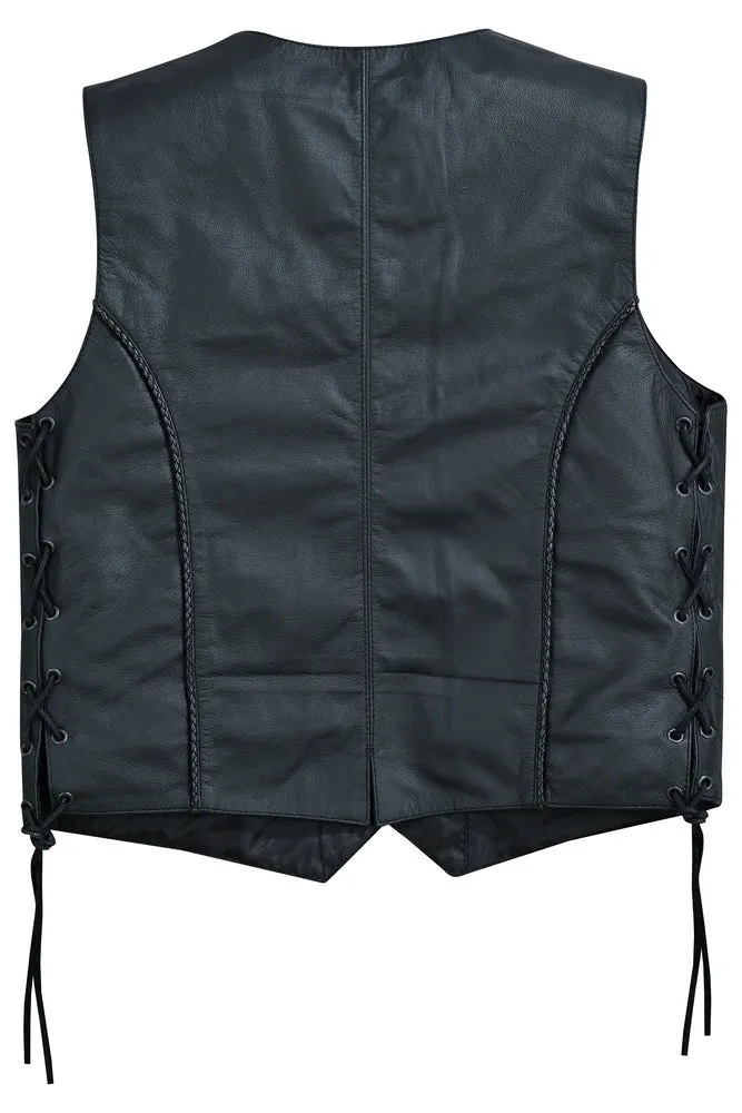 DS223 Women's Ultra-Thin Braided Vest