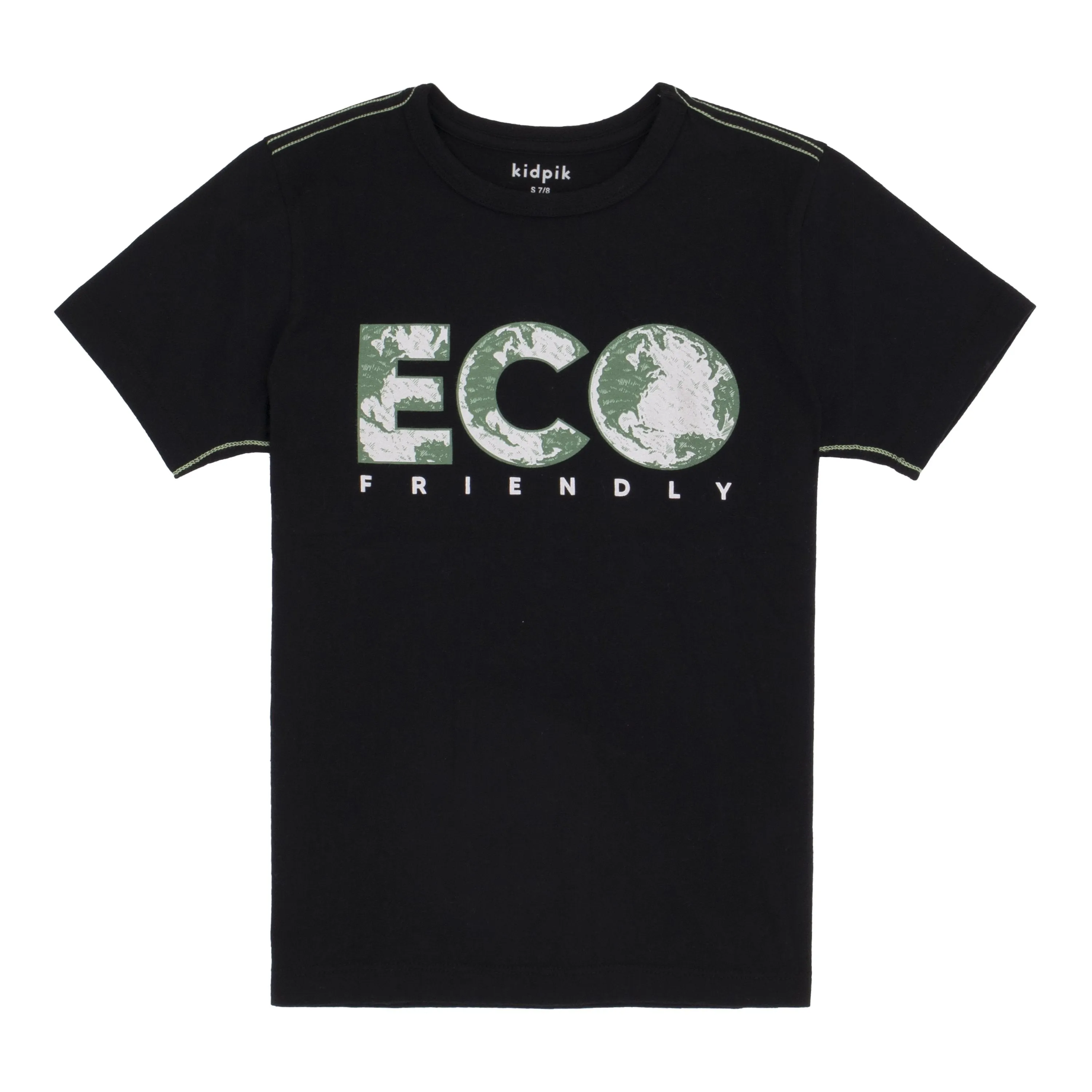 Eco Friendly Contrast Stitch Tee