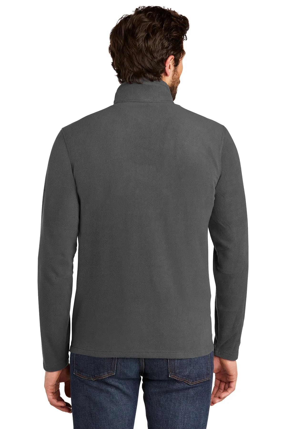 Eddie Bauer Custom Microfleece Jackets, Grey Steel