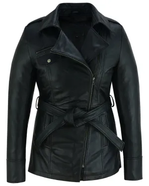 Elan Women's Leather Jacket Black