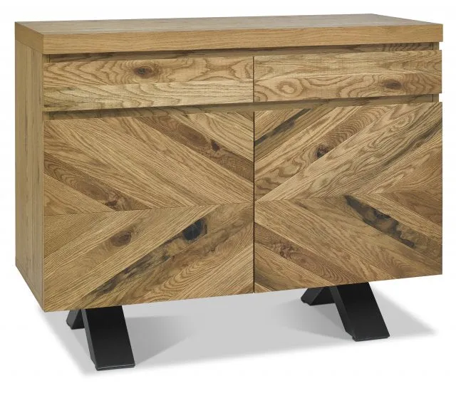 Ellipse Rustic Oak Narrow Sideboard