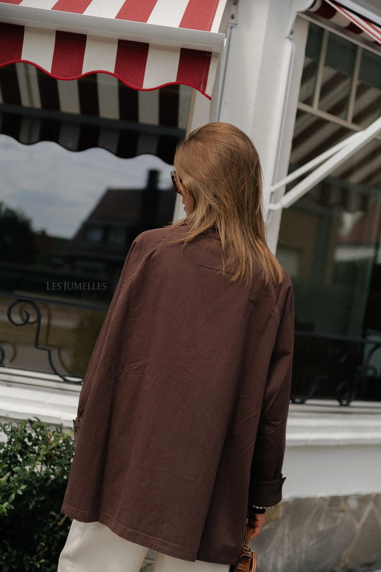 Emily coat chocolate brown