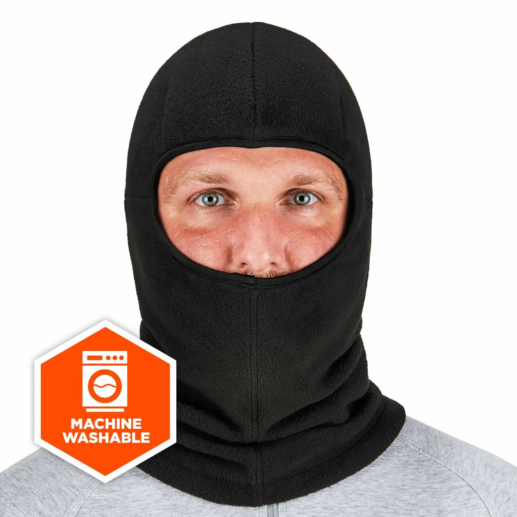 Ergodyne 16893 6893ZI  Black Balaclava   Bump Cap Insert