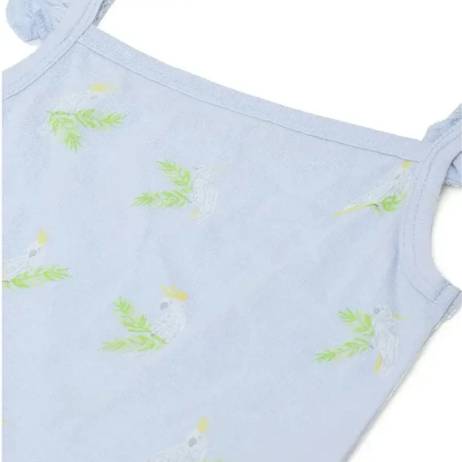 Flower Print Baby Girl Tank top (Pack of 3)