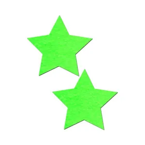 Glow In The Dark Stars Pasties O/S