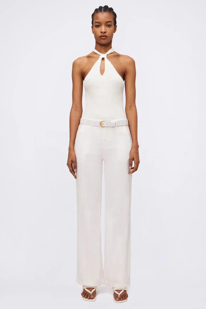 Jonathan Simkhai Ansel Trouser in White