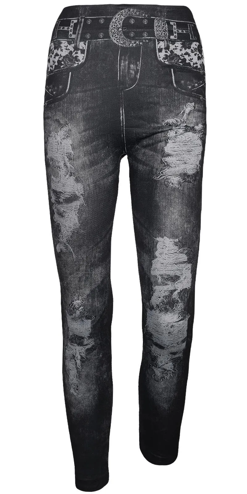 Ladies Printed Leggings - UK 8/10