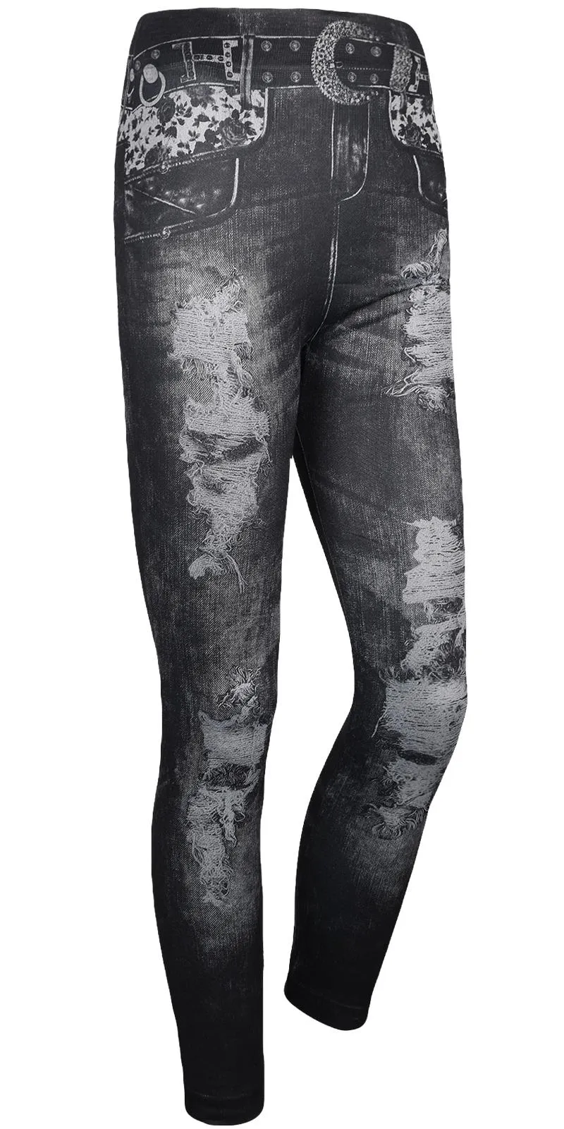 Ladies Printed Leggings - UK 8/10