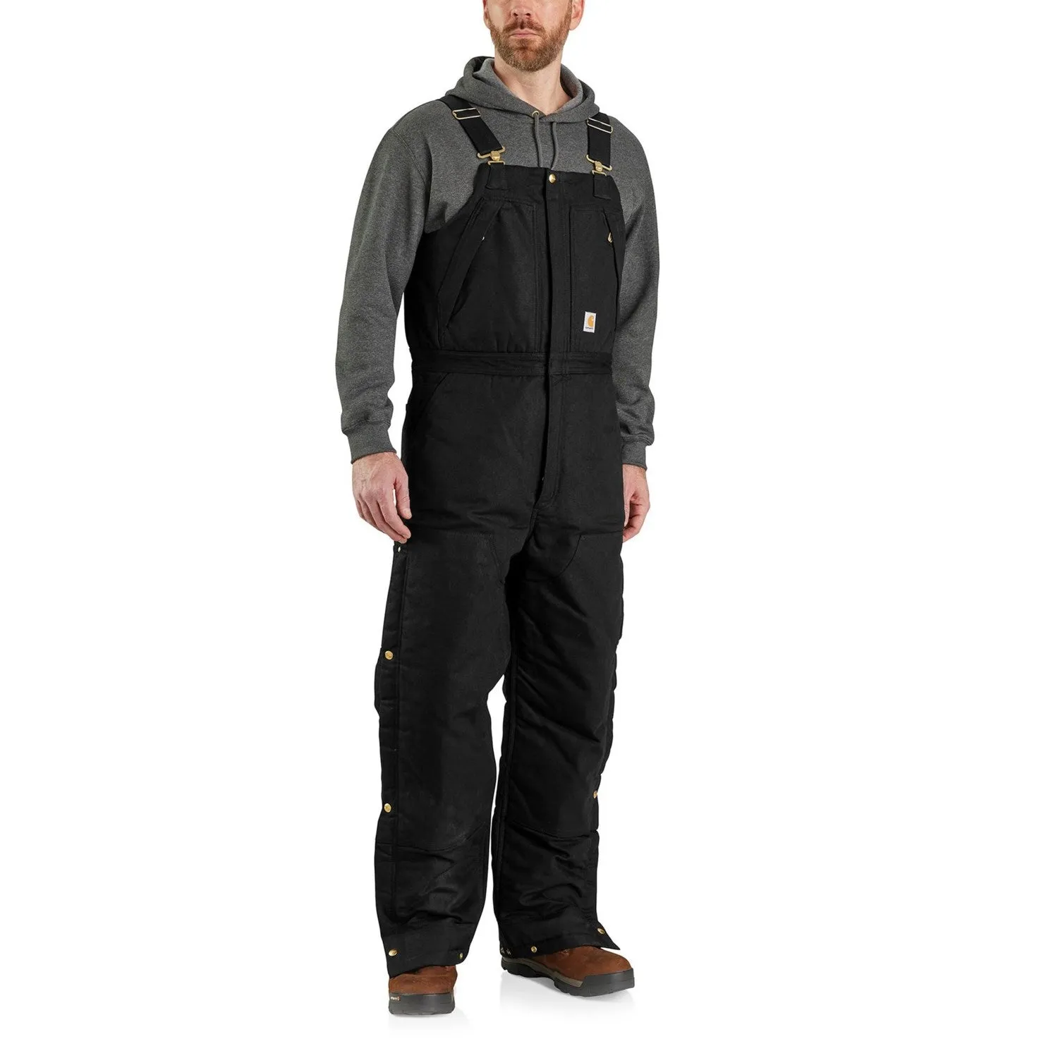 Loose Fit Firm Duck Insulated Biberall | 105470