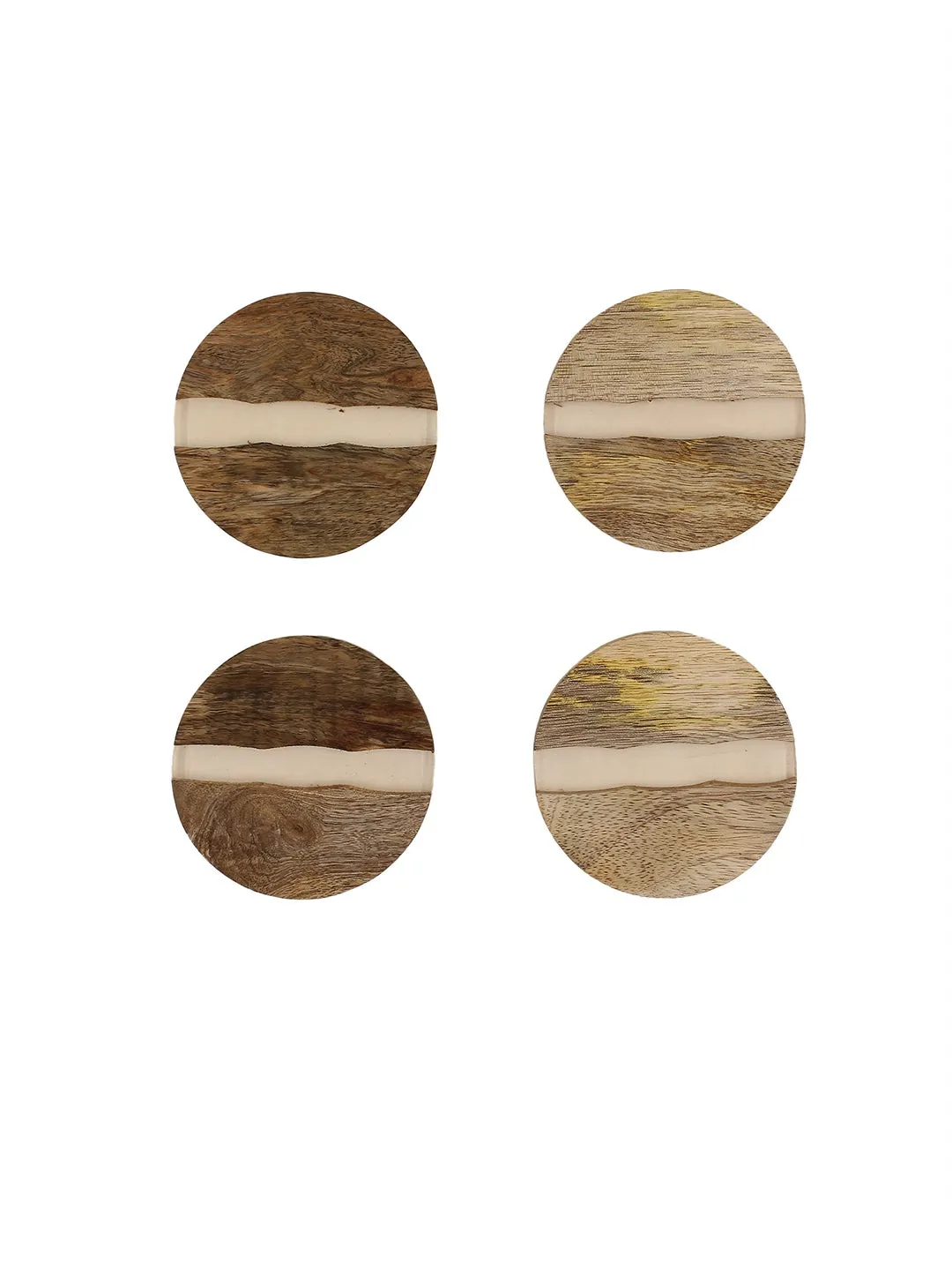 Majuli - Set Of 4 Coasters (Beige)