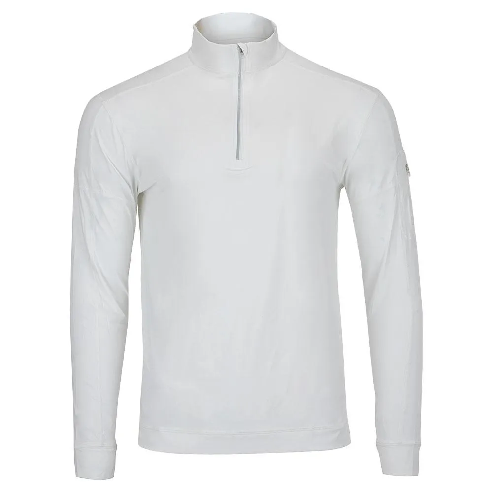 Men`s Mock Zip Tennis Top