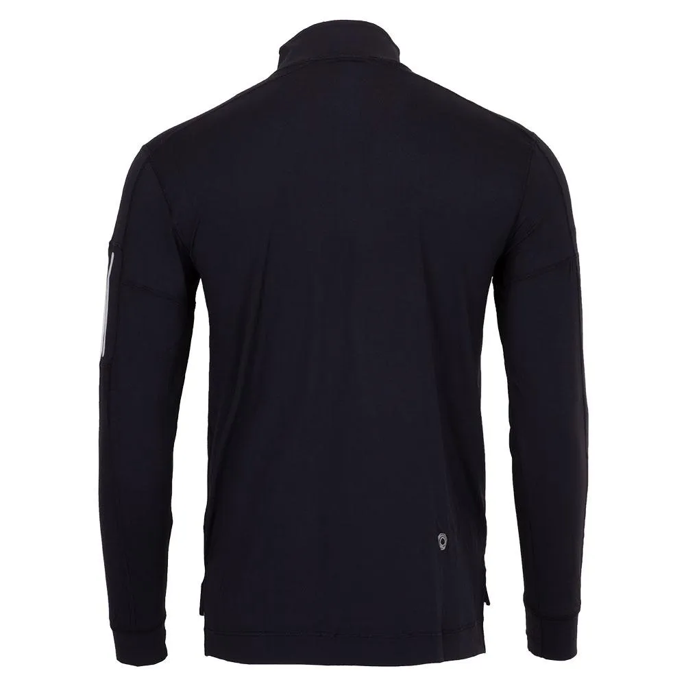 Men`s Mock Zip Tennis Top