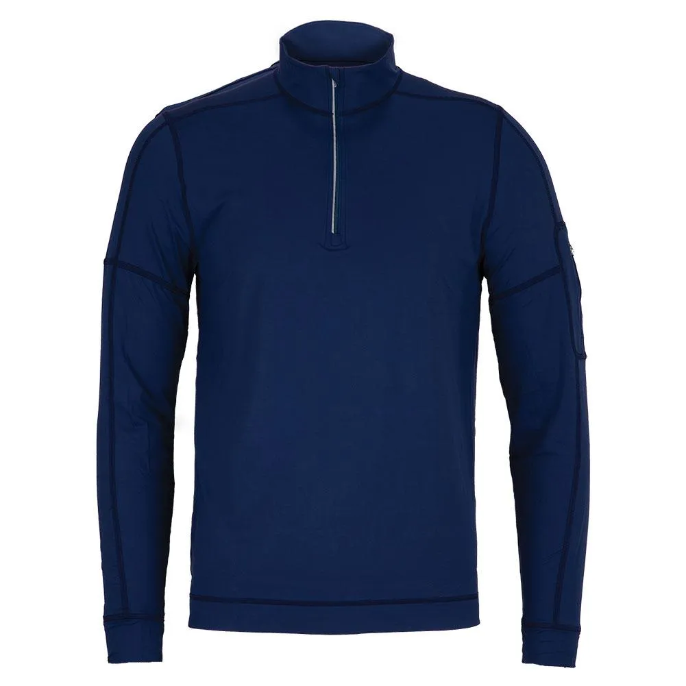 Men`s Mock Zip Tennis Top