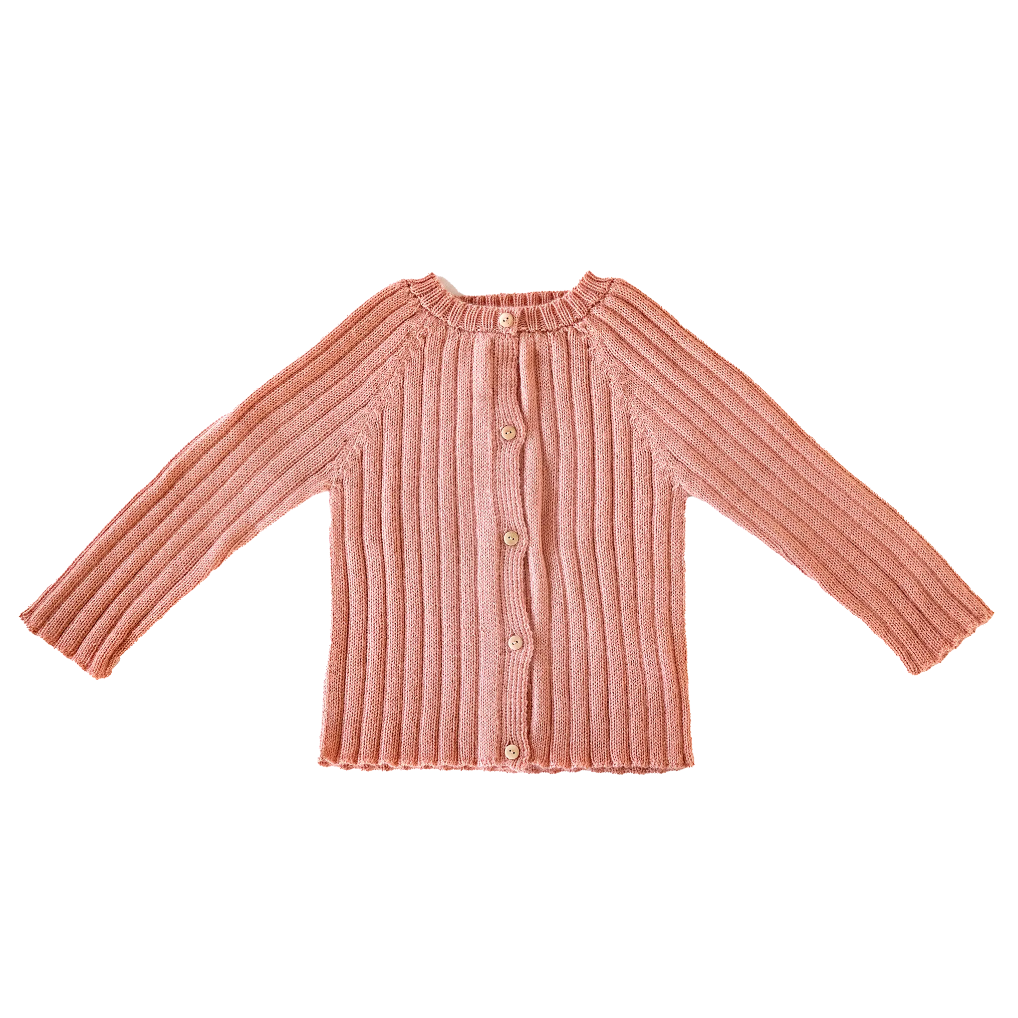 Nanay Cozy Salmon Cardigan