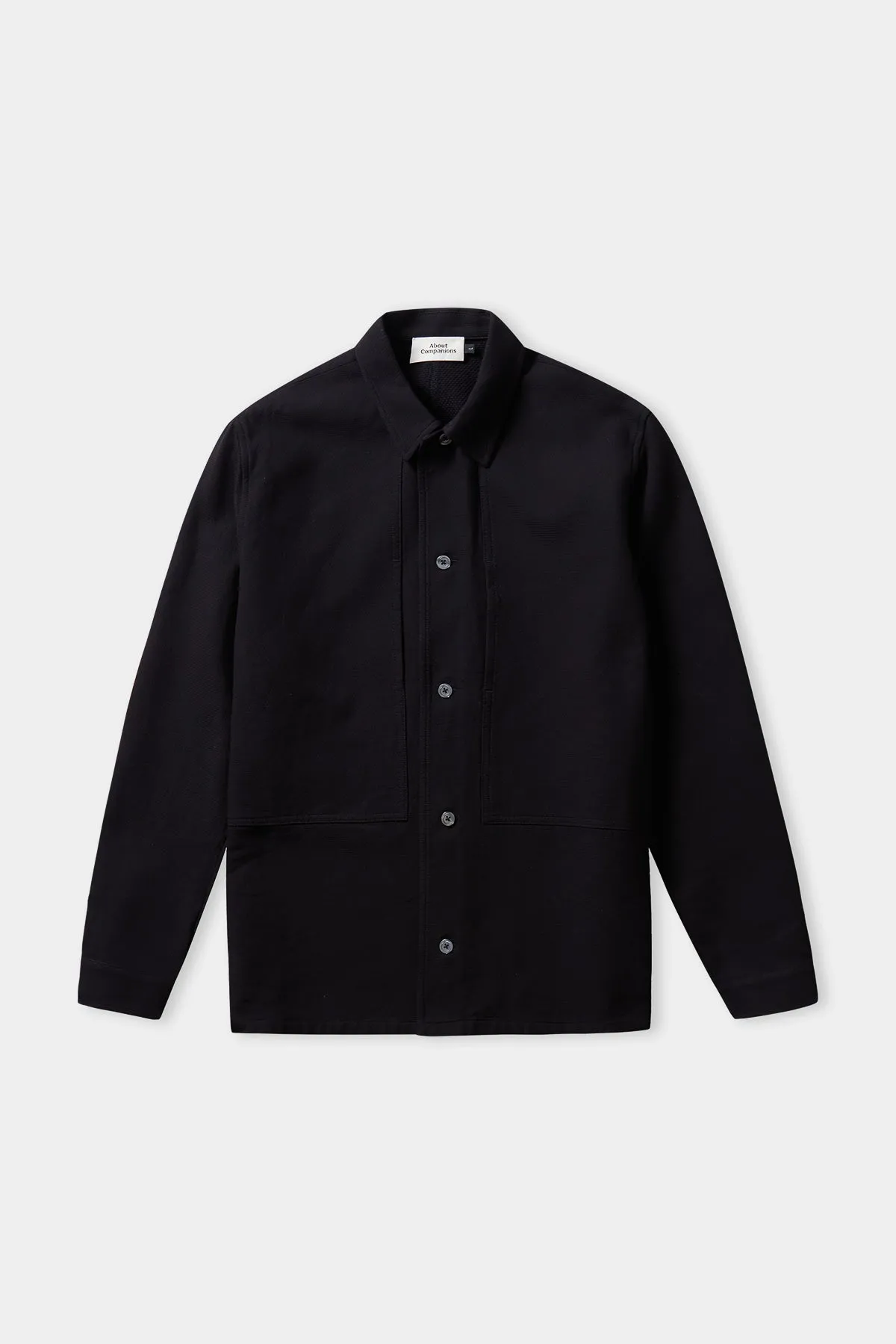 OWE overshirt eco structured black