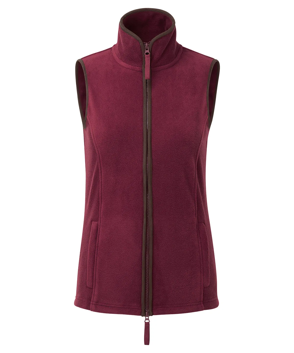 PR804 Women's Artisan Fleece Gilet With Left Chest Logo