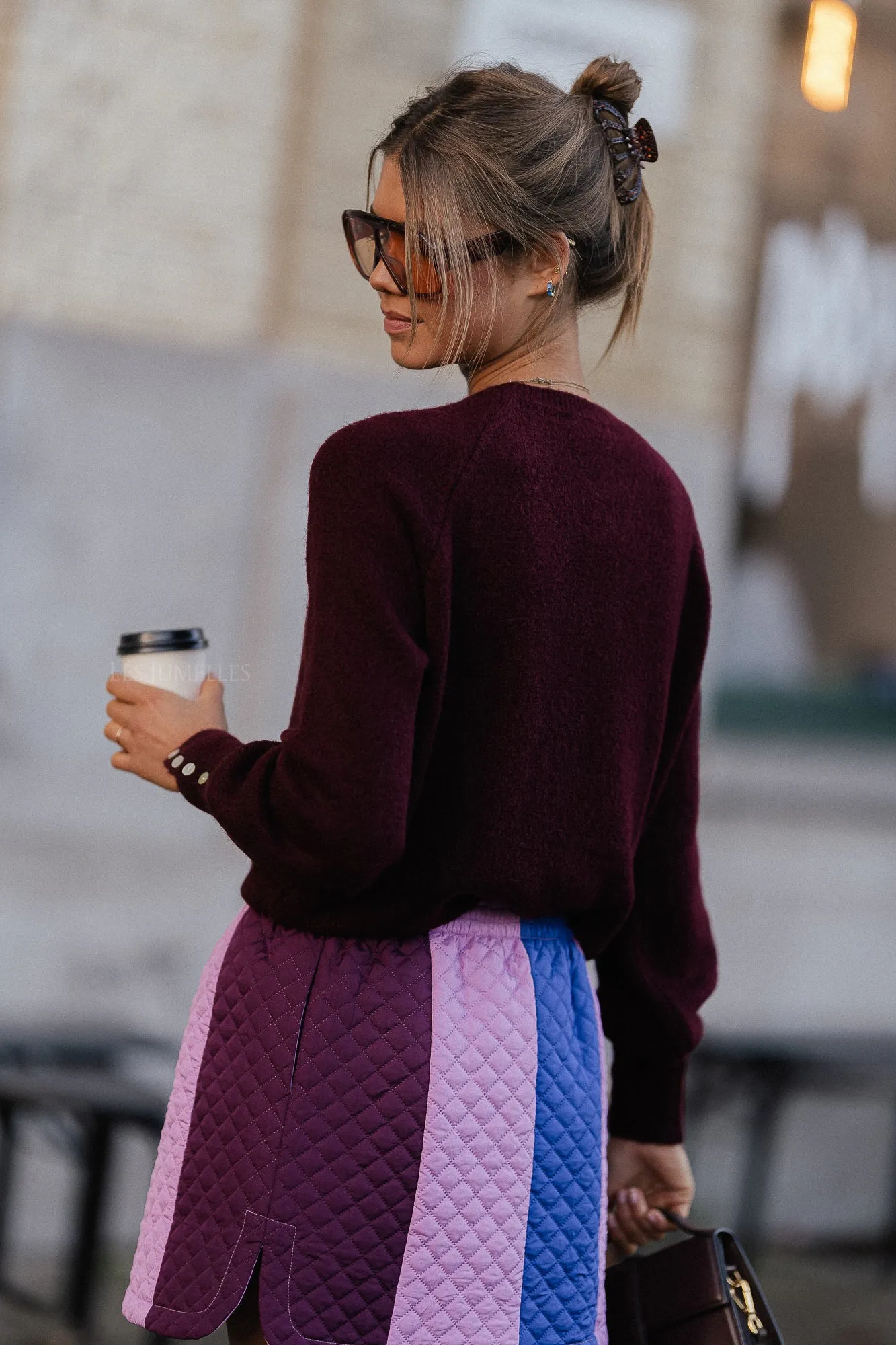 Elegant Burgundy Ruby Jumper for Women