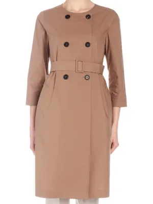 'S Max Mara Bird Belted Trench Coat