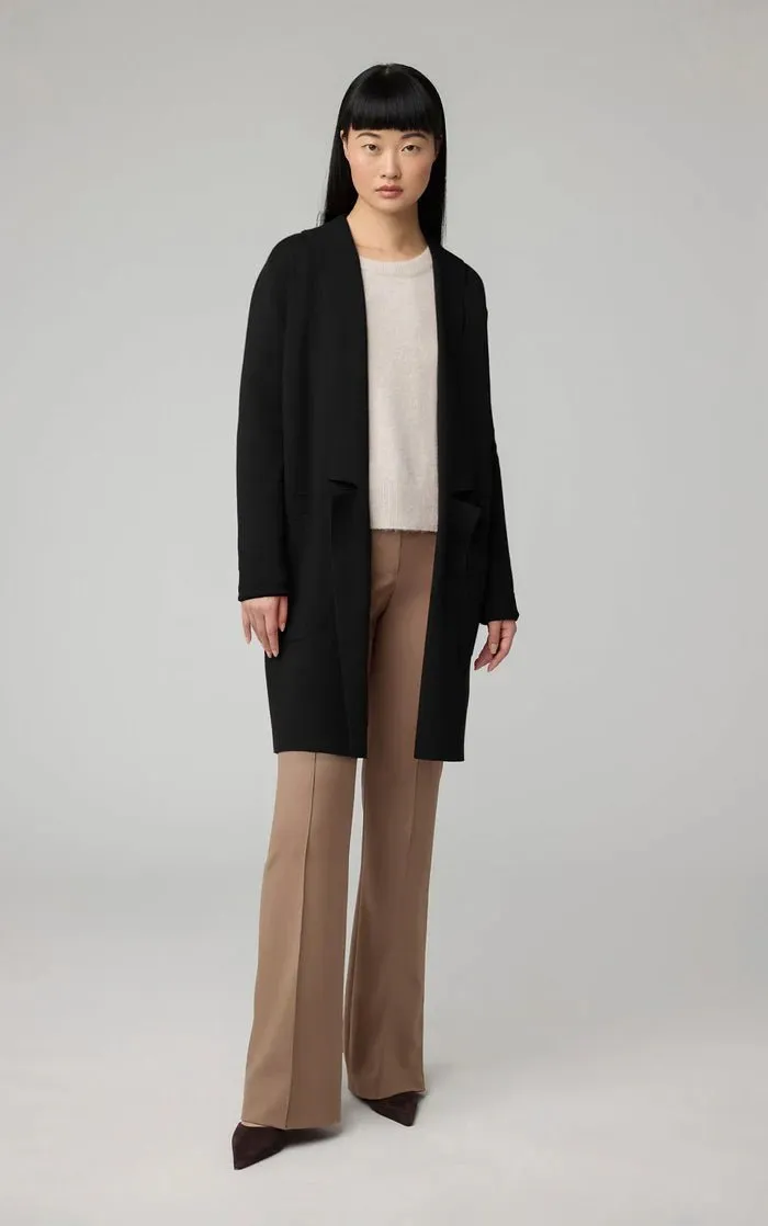 SOIA&KYO BENELA - Mid-Thigh-length Sustainable Coatigan With Lapels