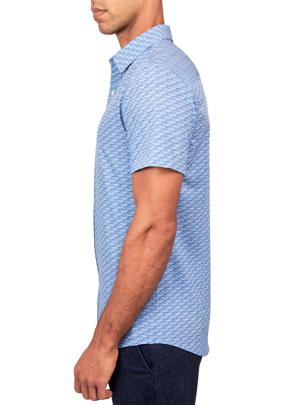 Textured Short Sleeve Shirt