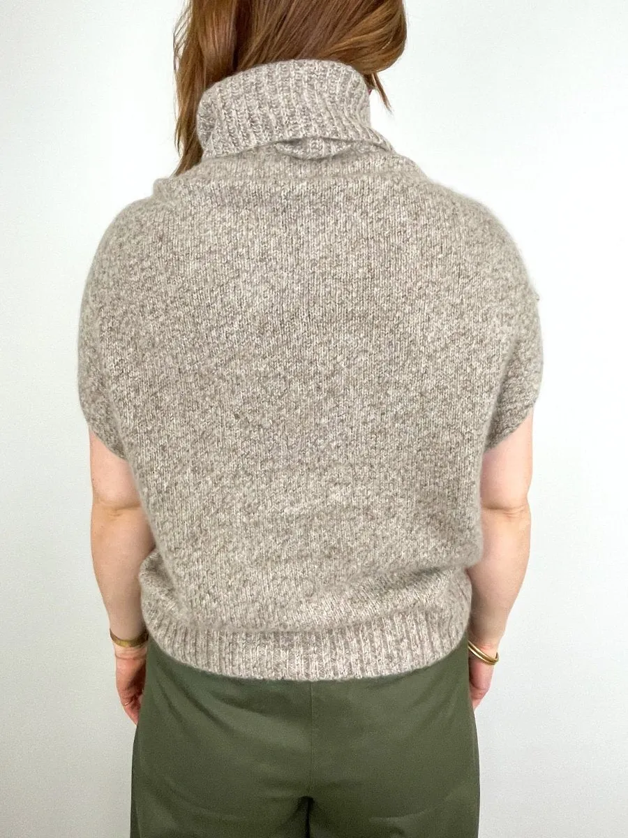 Turtleneck Sweater 1/8 in Fresh Pepper